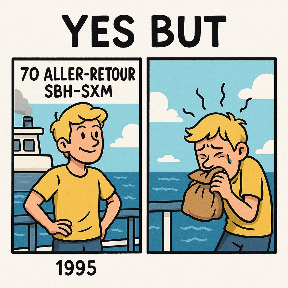 Le bateau pour Saint-Martin ?