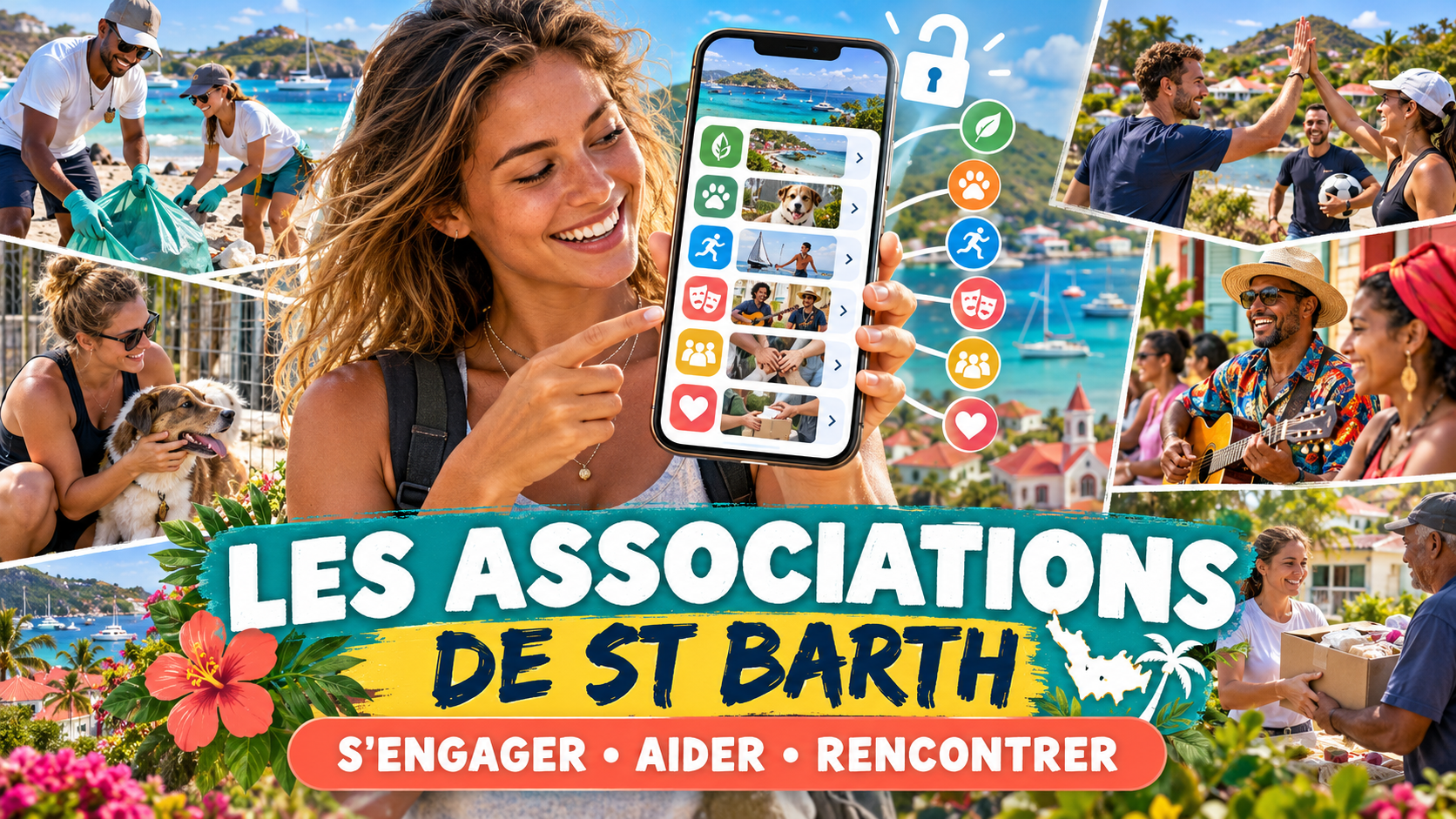 La liste des associations