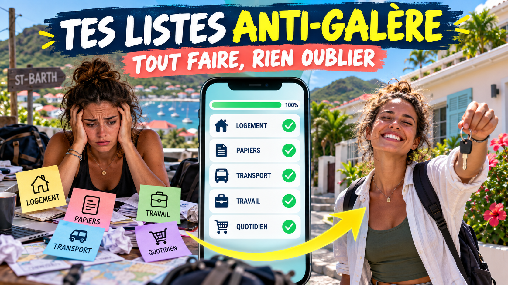 Liste des tâches à faire
